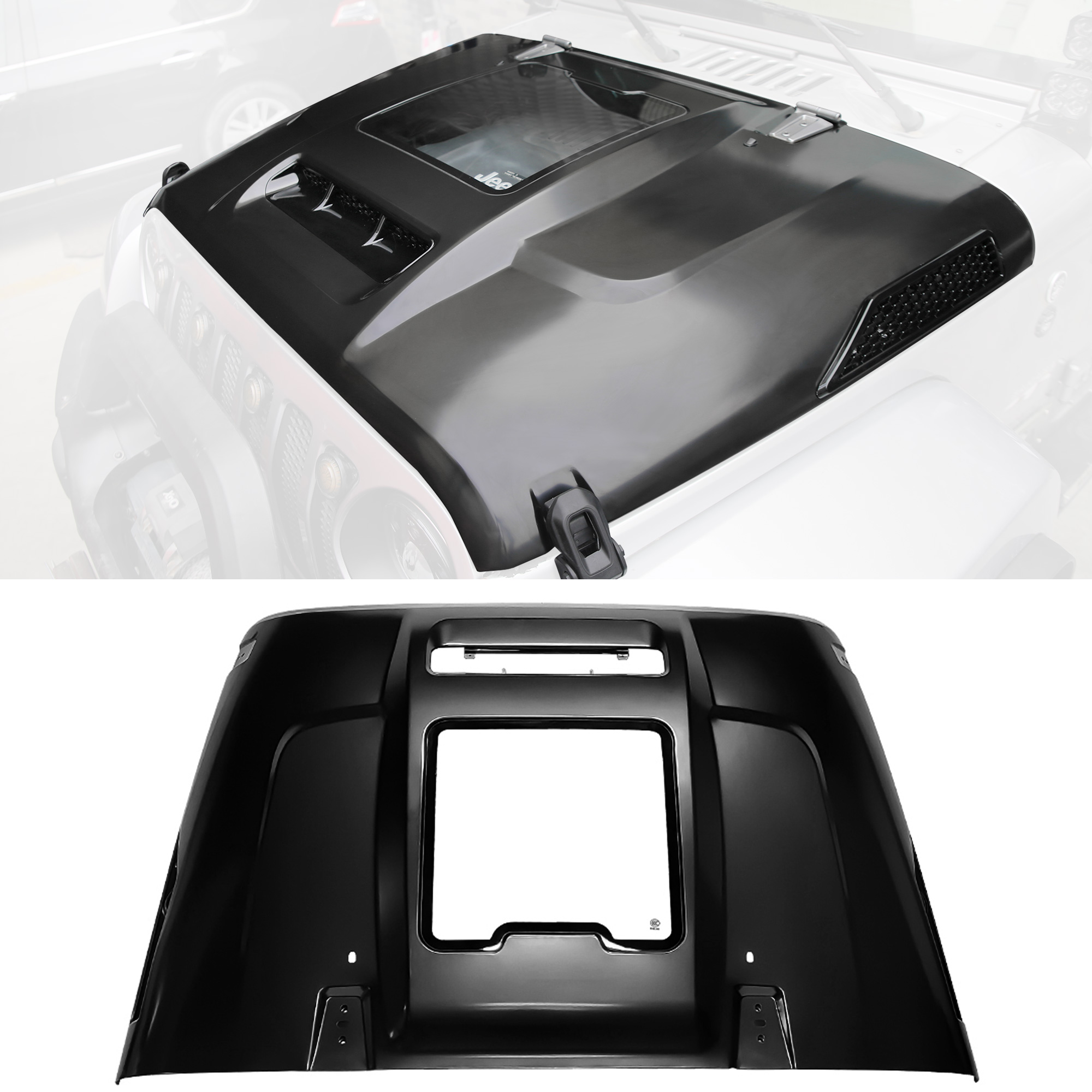 Capot ventilé Wrangler 2007-2018