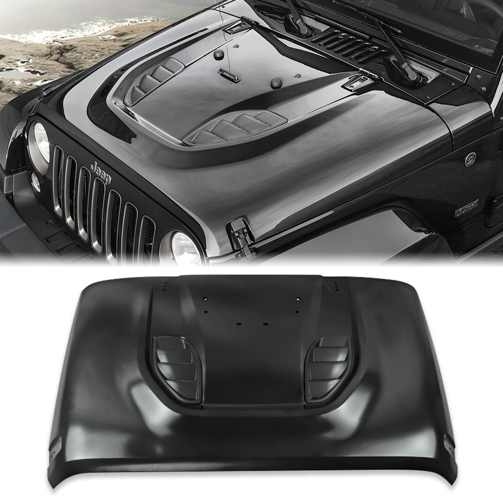 Capots remplacement métal Wrangler JK JKU