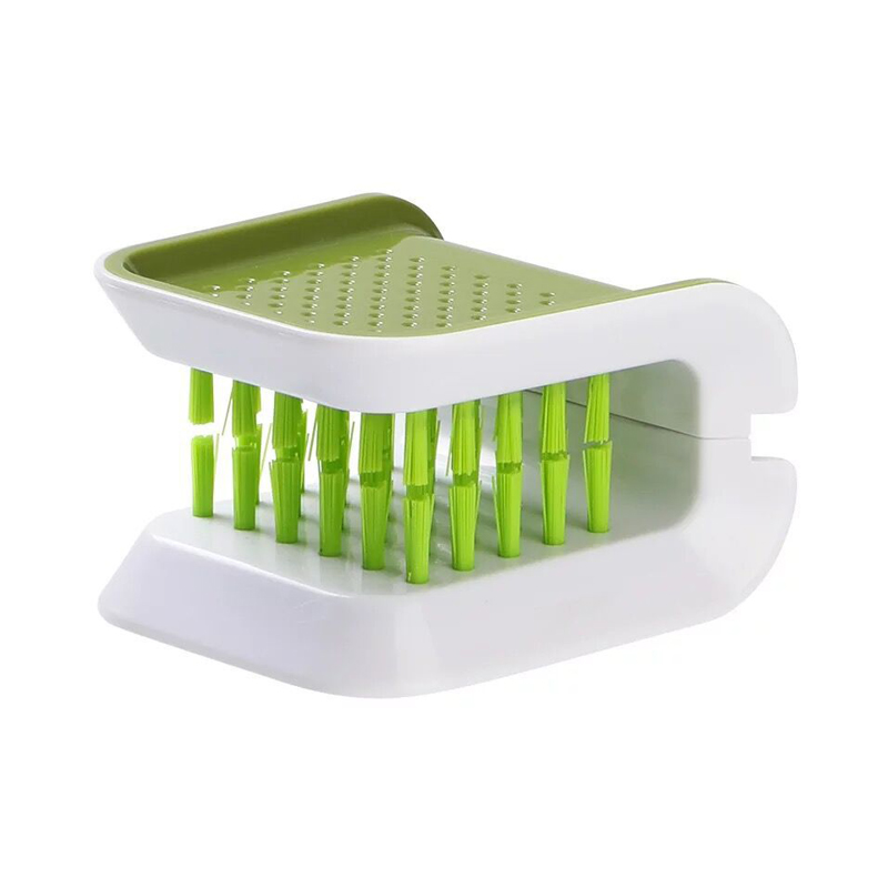 Brosse nettoyage U ceinture auto double face outil pliable