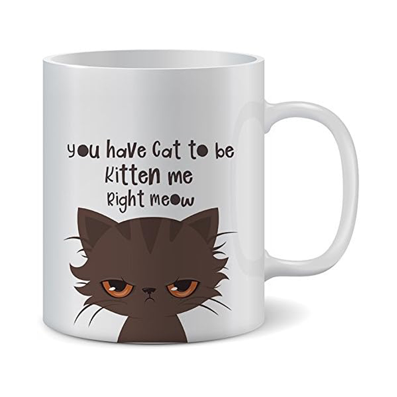 Mug café drôle chat 325ml amateurs chats