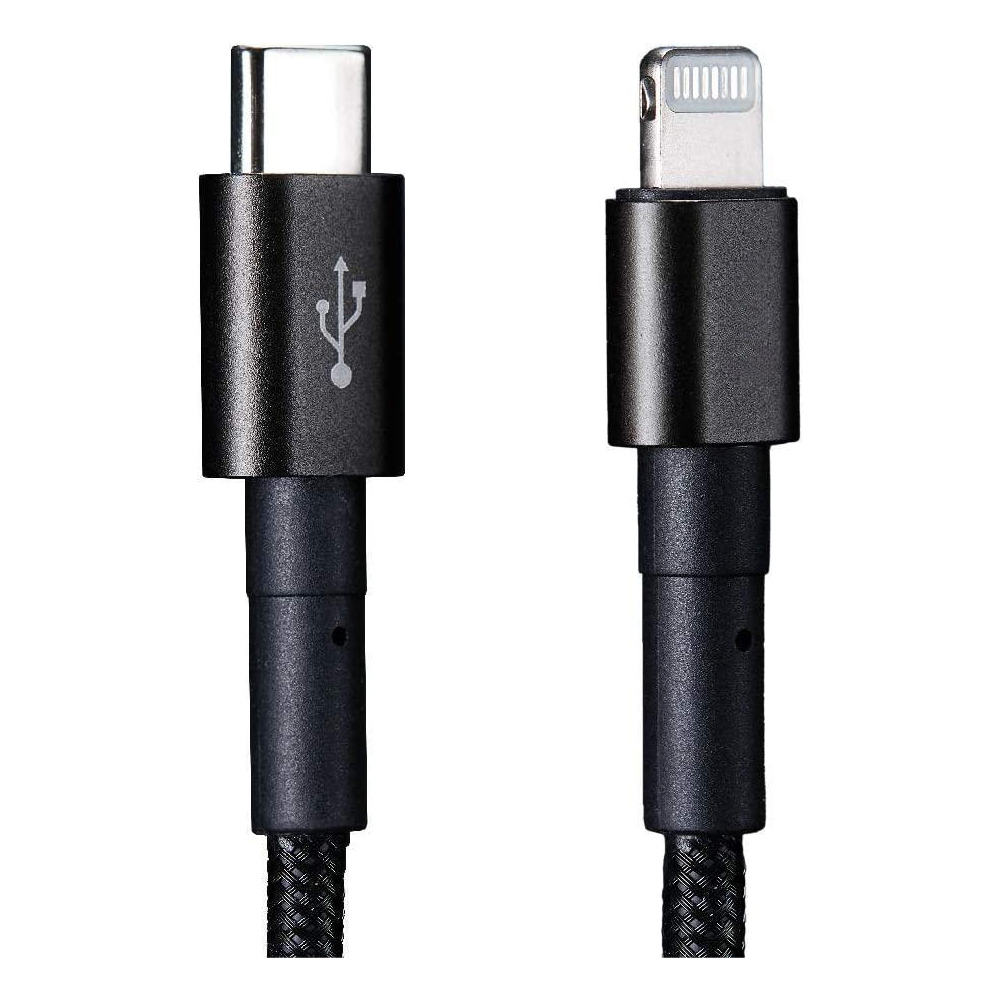 Câble USB-A Apple MFi 150cm 180cm tressé noir Premium