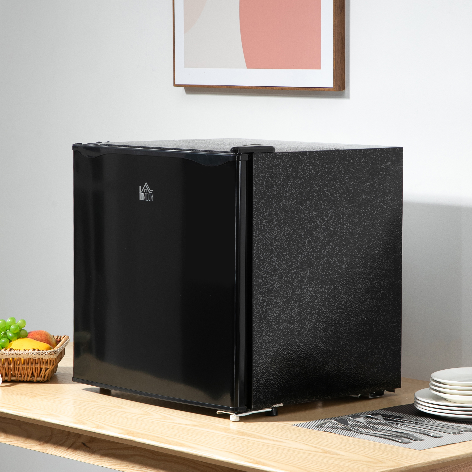 Mini congélateur 1,1 pi³ comptoir noir réversible