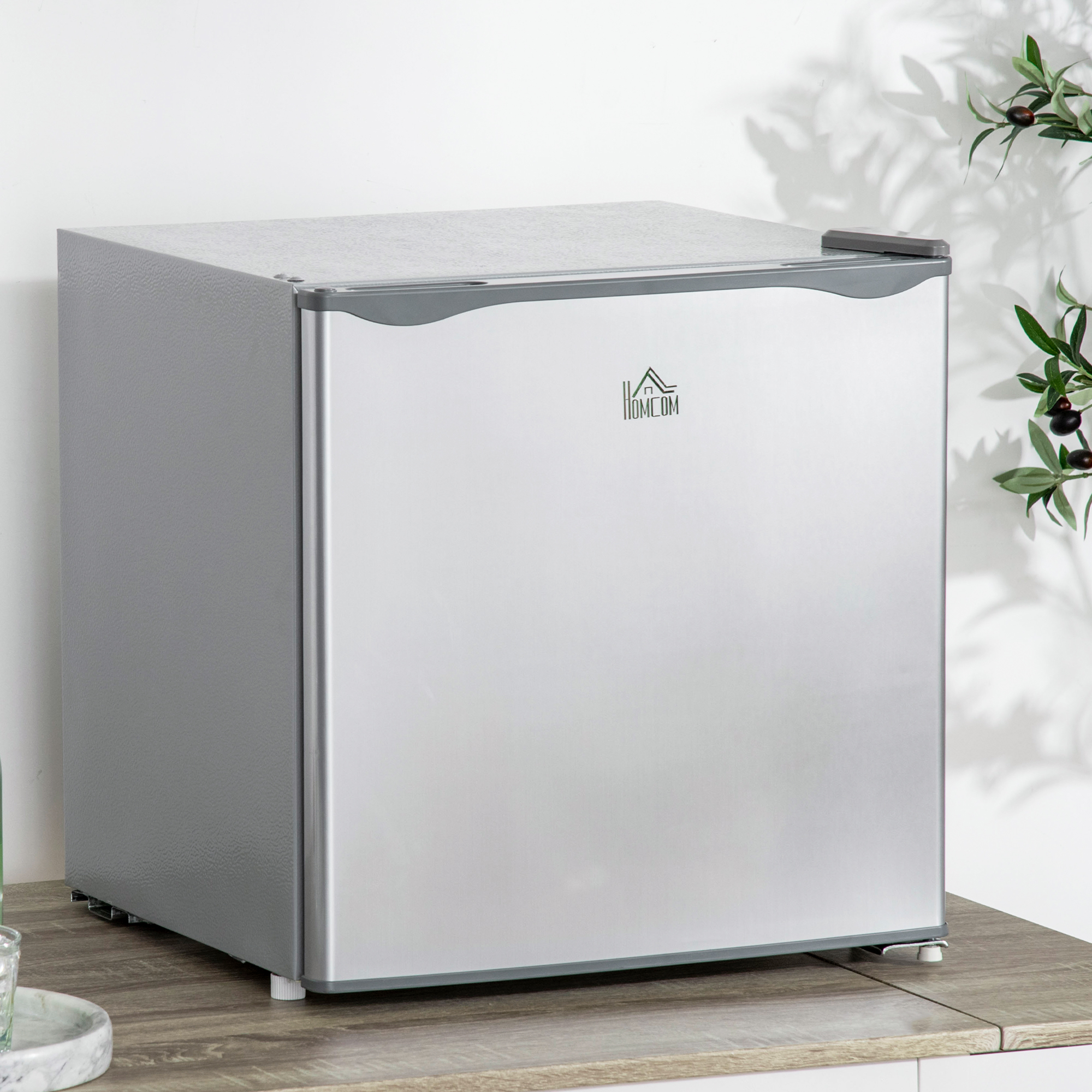 Mini-congélateur comptoir 1,1 pi³ gris vertical compact