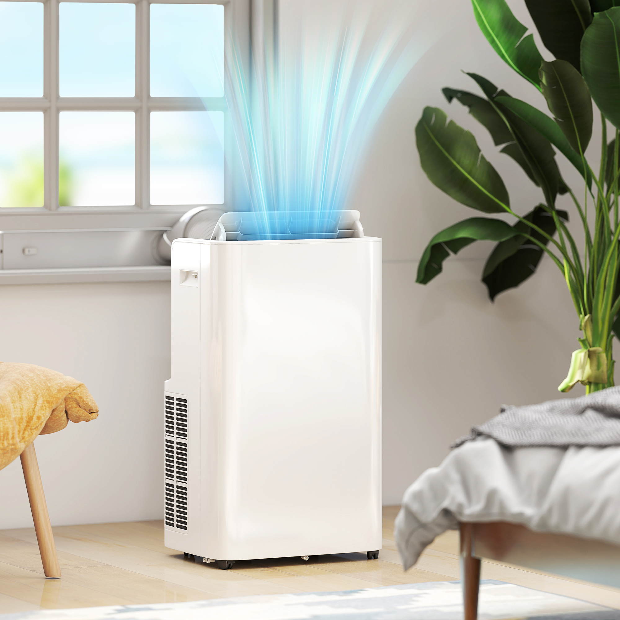 Climatiseur portable 12000 BTU télécommande 550pi²