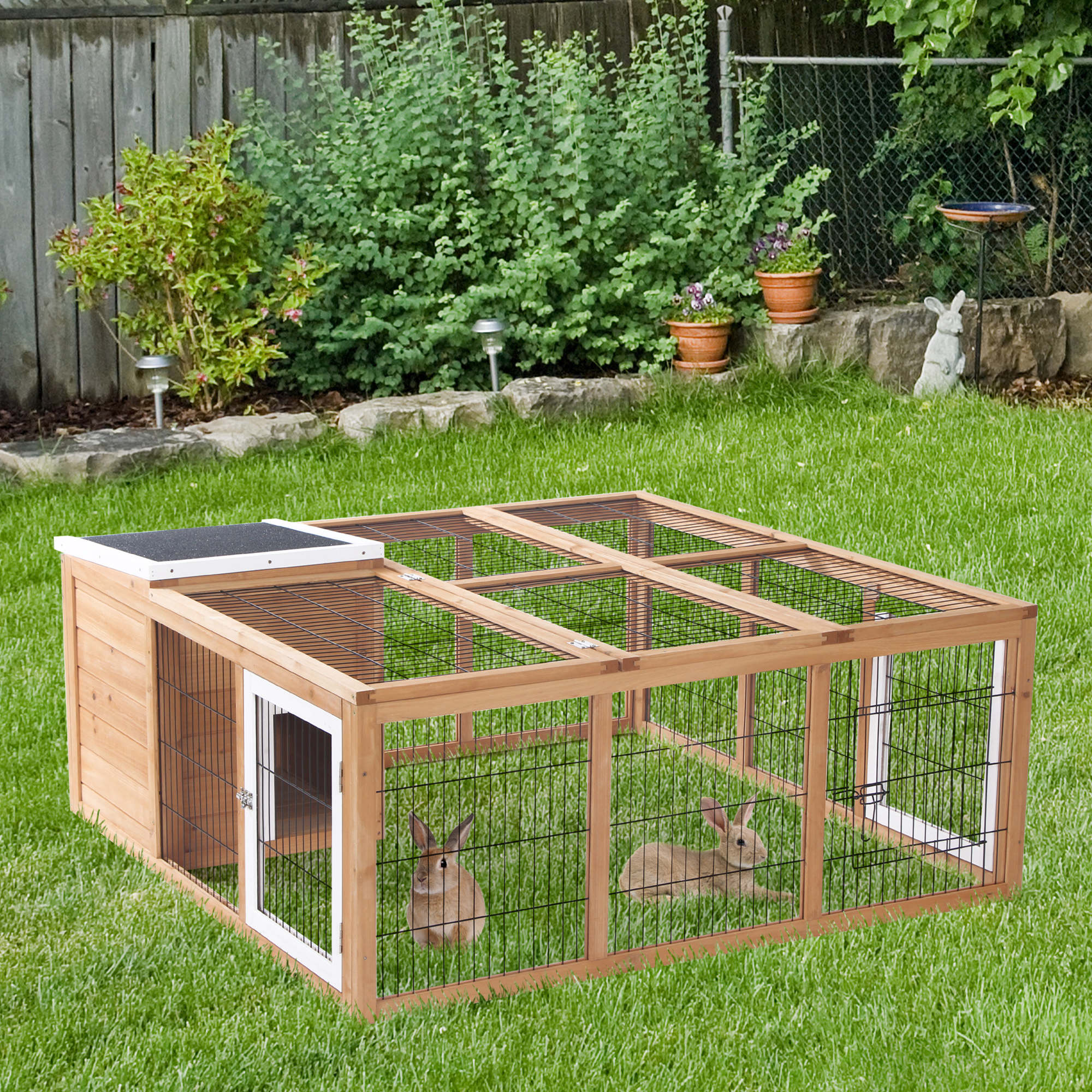 Clapier lapin imperméable animaux petits naturel