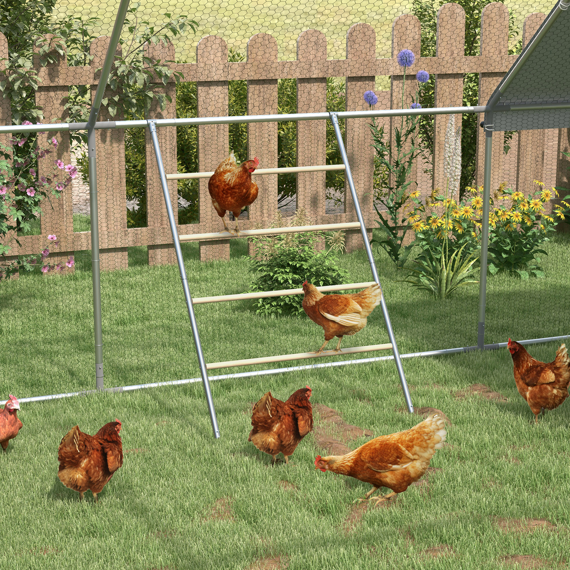 Perchoir poules, 55" x 33,75"