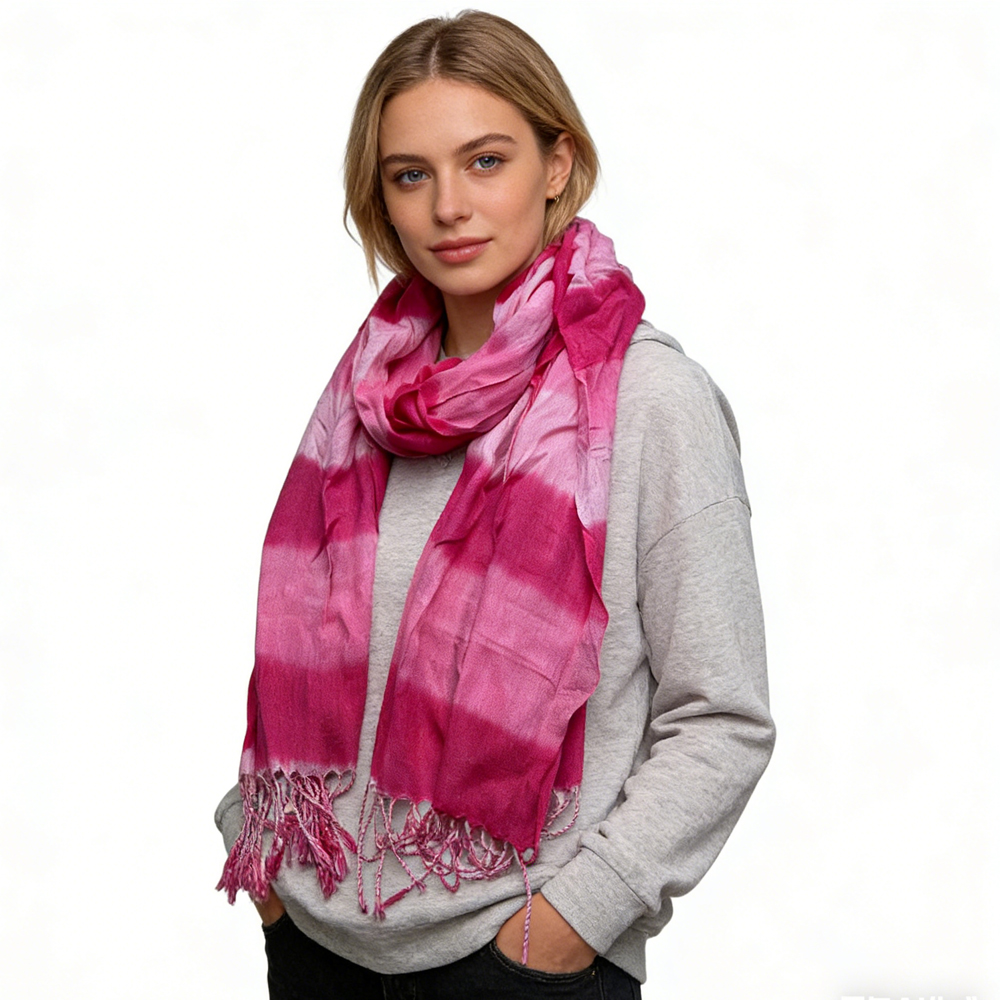 Foulard quotidien vibrant design abstrait femme homme