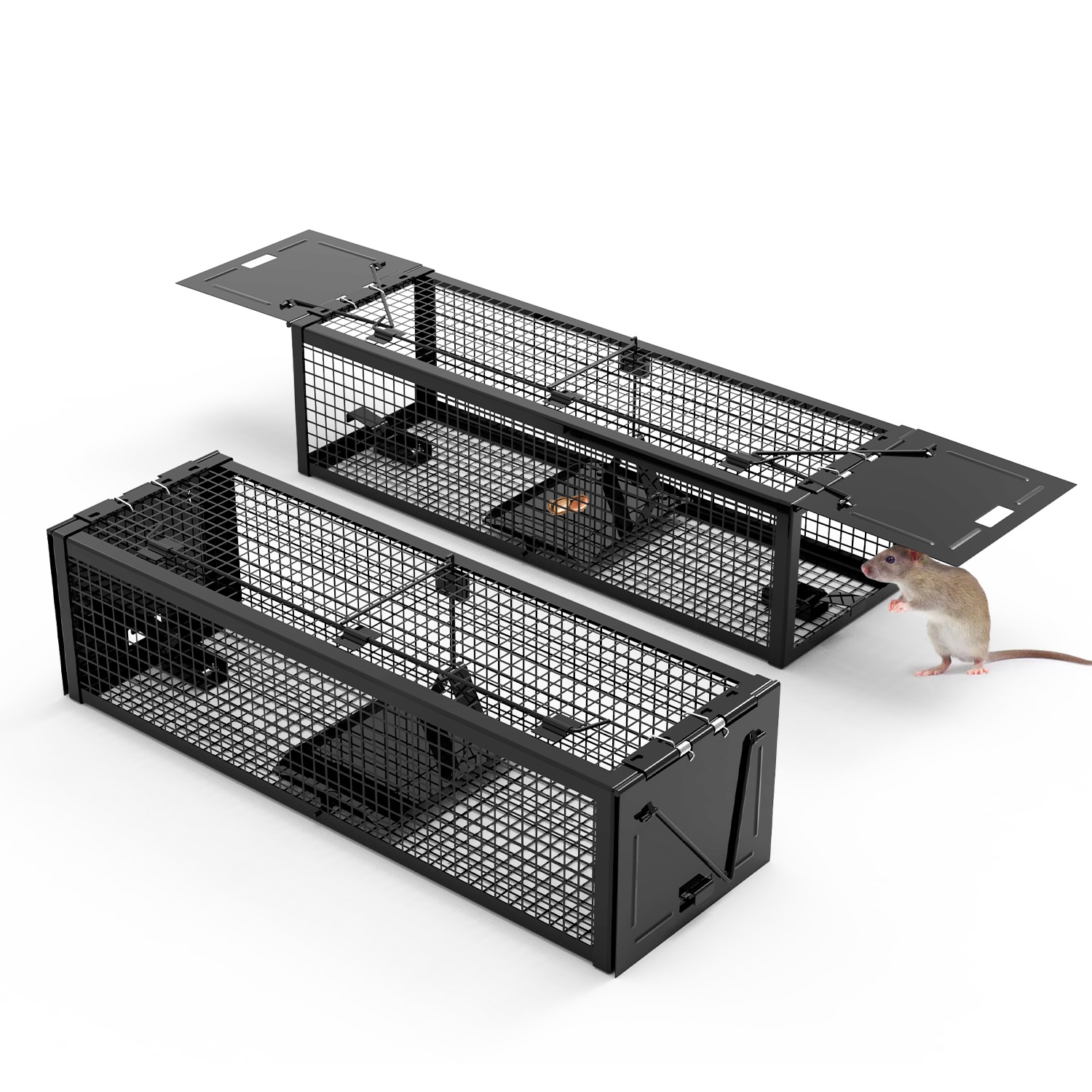 2Pack Piège souris humain réutilisable 15,35x4,72x3,94po