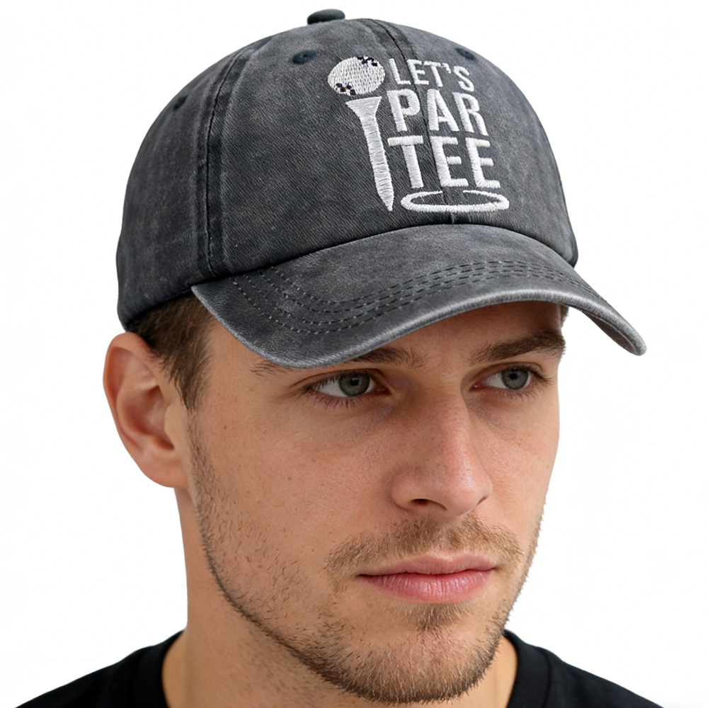Casquette Golf Maman Papa Brodée Homme