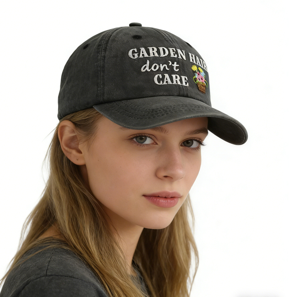 Casquette Baseball Jardin Brodée Homme Femme