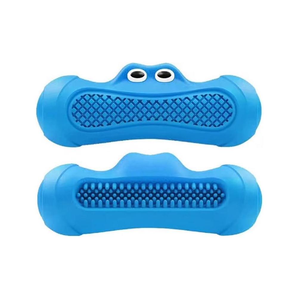 Jouets chien caoutchouc couineur, non toxique, à mâcher