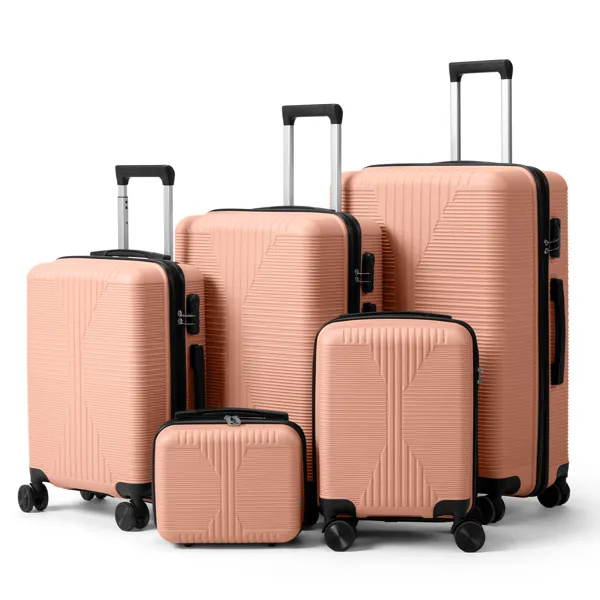 Valise trolley PP 5-en-1 sans verrou TSA, 12-28po