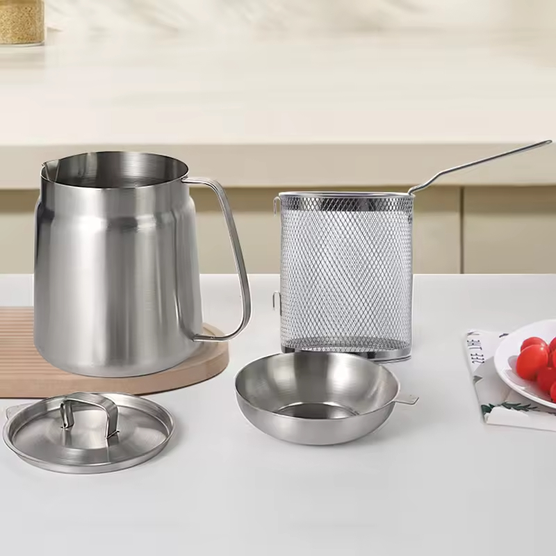 Distributeur huile acier inox 304 3,5 L - Filtre inclus