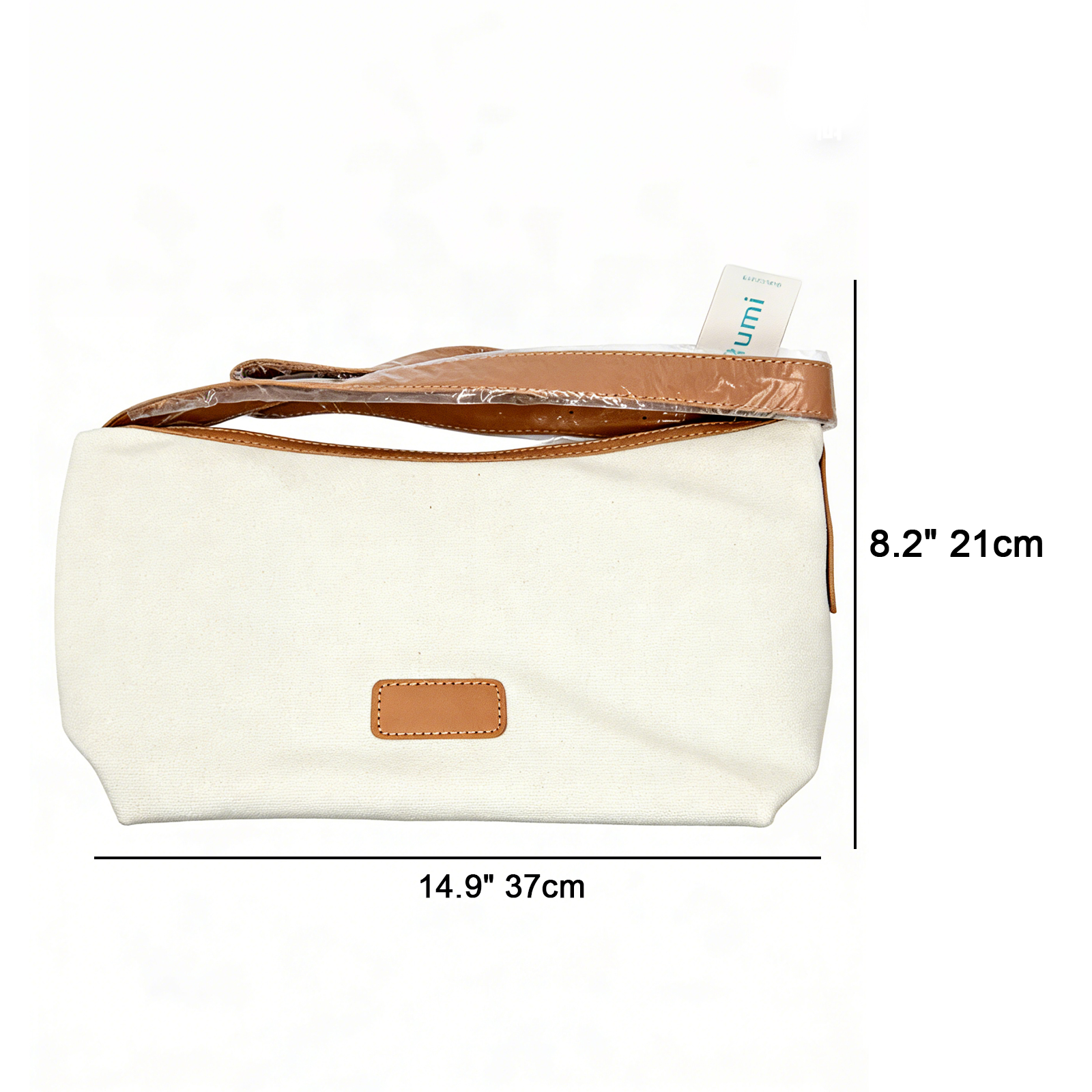 Sac à bandoulière simple café 1980