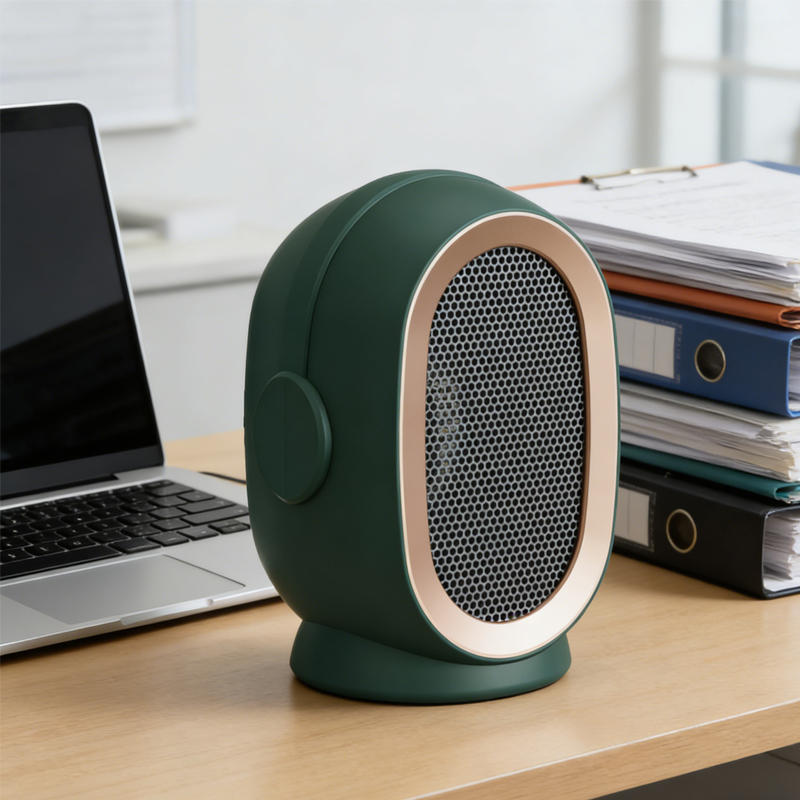 Mini ventilateur chauffant électrique 800W