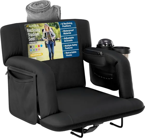 Alpcour Siège gradins premium inclinable, soutien dorsal