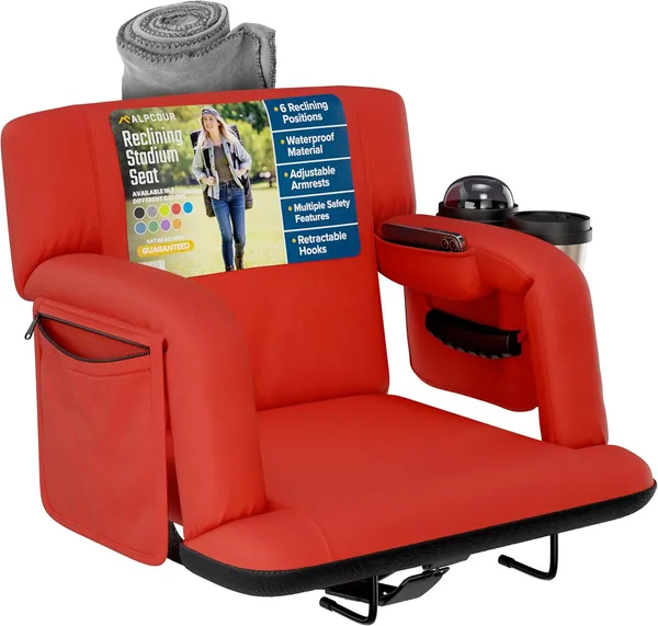 Alpcour Siège gradins premium inclinable, soutien dorsal