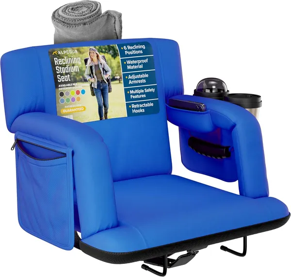 Alpcour Siège gradins premium inclinable, soutien dorsal