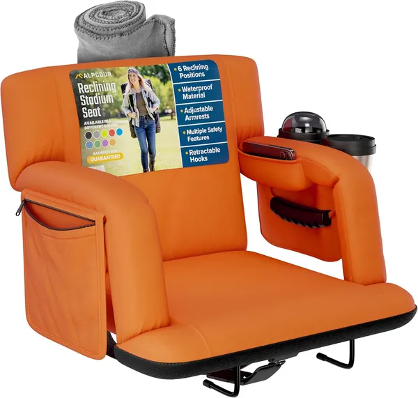 Alpcour Siège gradins premium inclinable, soutien dorsal