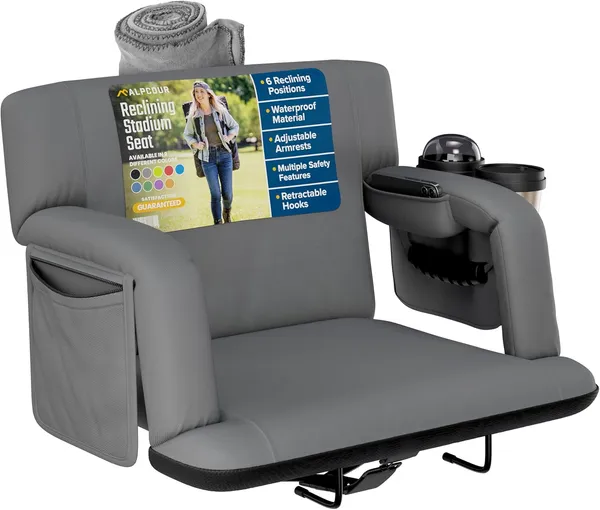 Siège Tribune Alpcour Premium Inclinable Support Dos