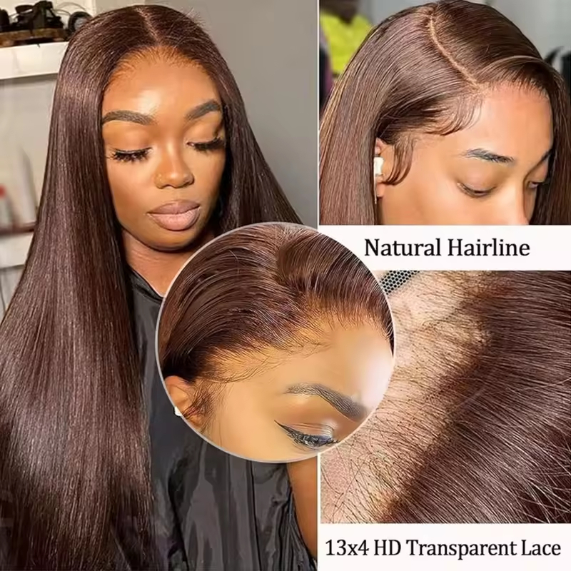 Perruque 13x4 HD brésilienne cheveux vierges