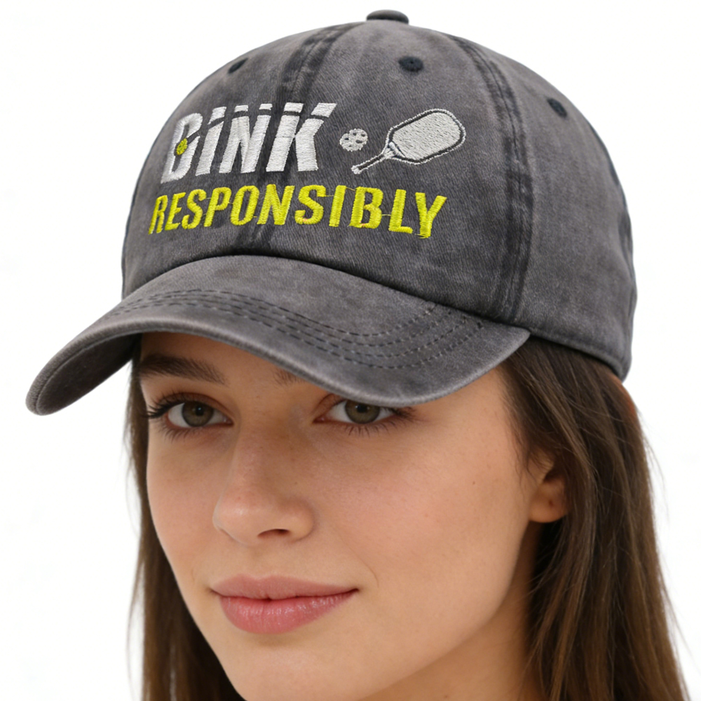 Casquette baseball pickleball 2pcs coton femme