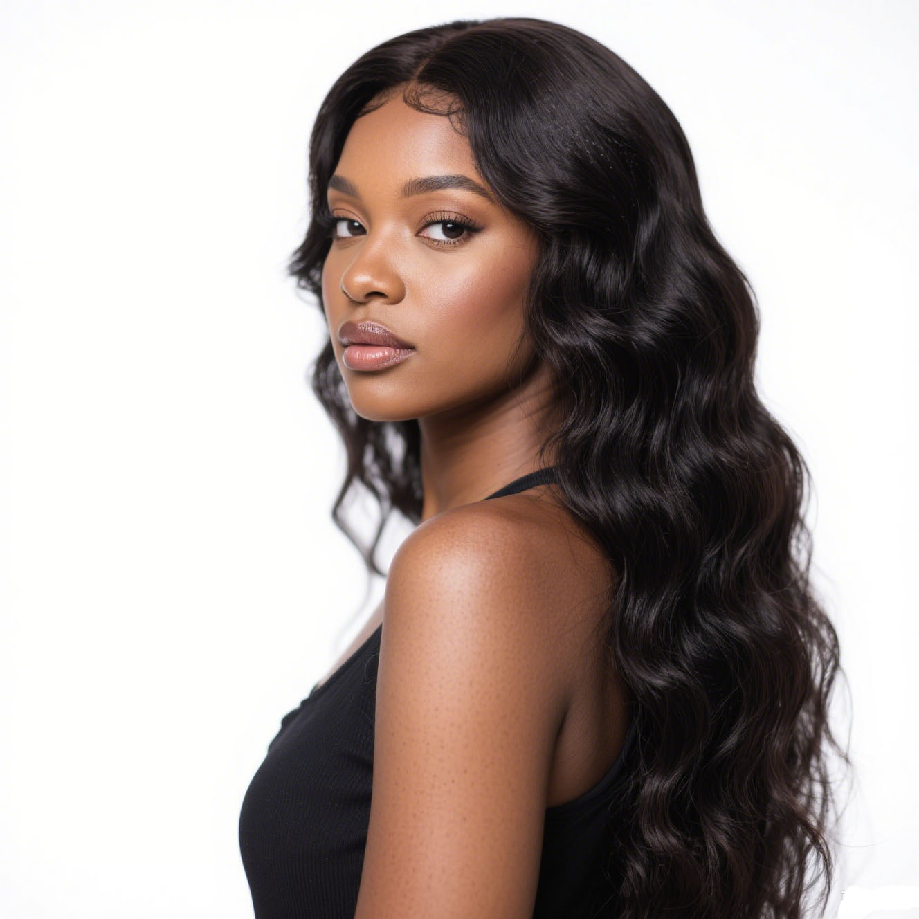 Perruque lace closure 4x6 cheveux humains body wave