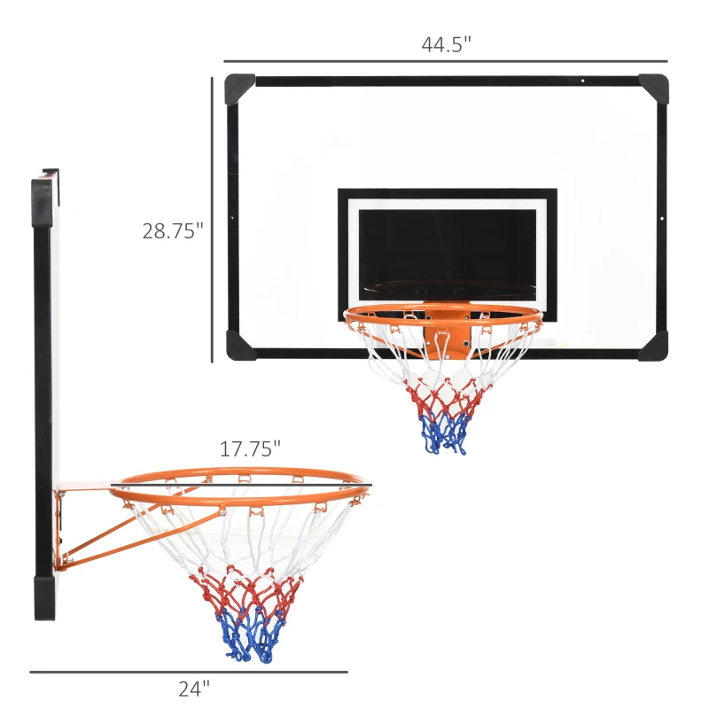 Soozier Panier basketball mural vitre incassable