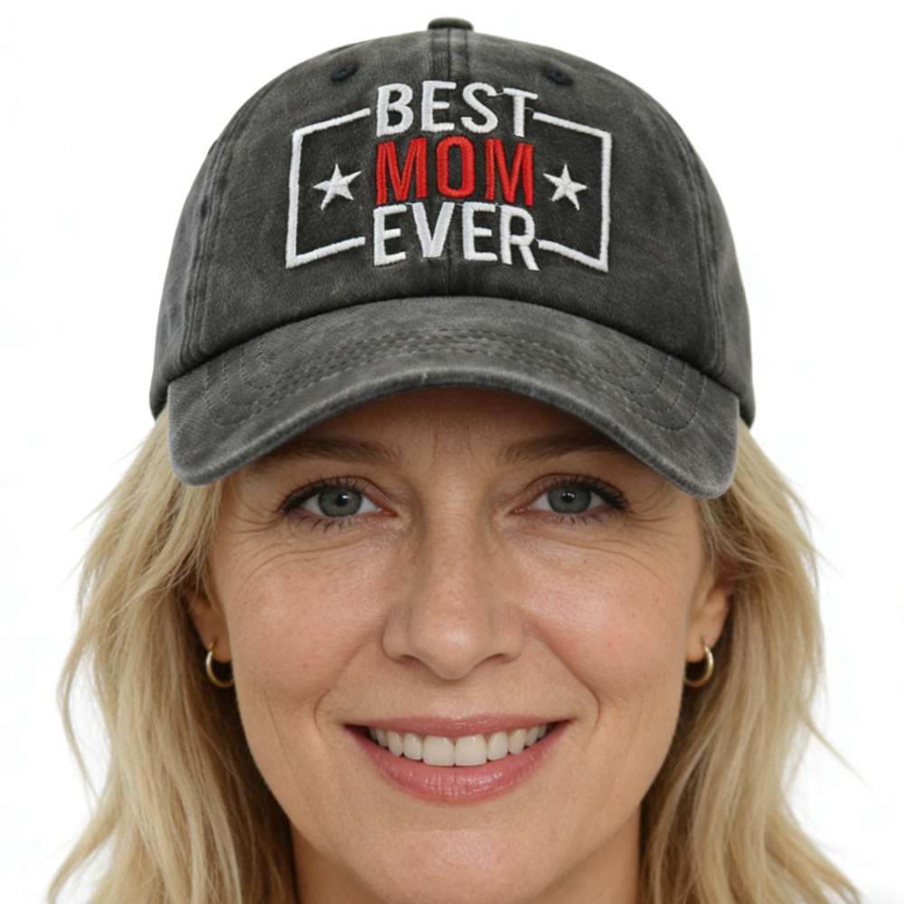 Casquette Baseball Mère Meilleure Brodée Femme