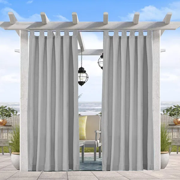 Rideaux Extérieurs Laine Luxe Noir-out Chaud Épais