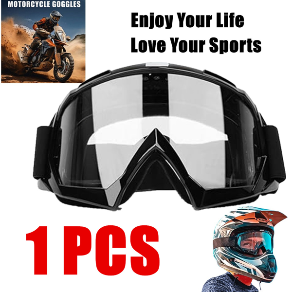 Lunettes moto ski antivent antirayures antipoussière racing