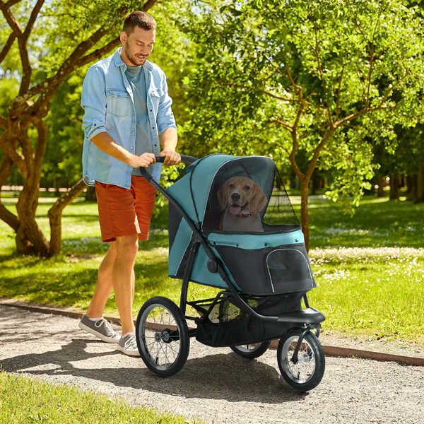 Chariot chien animaux portable