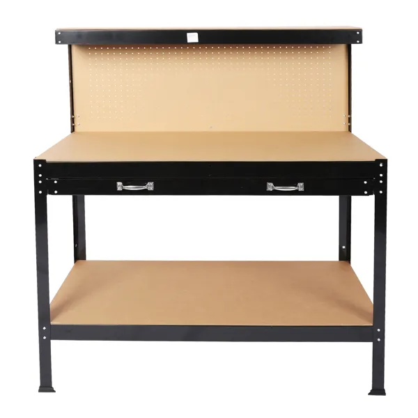 Établi acier 63 po, rangement outils, panneau