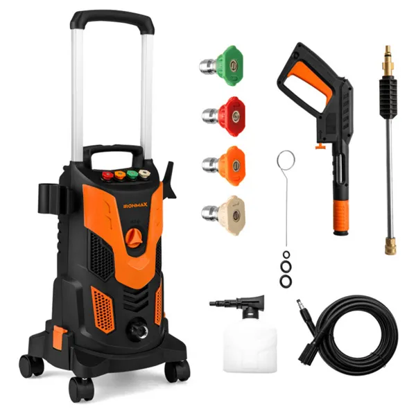 Nettoyeur haute pression 2300 PSI 1900W, 4 buses, savon