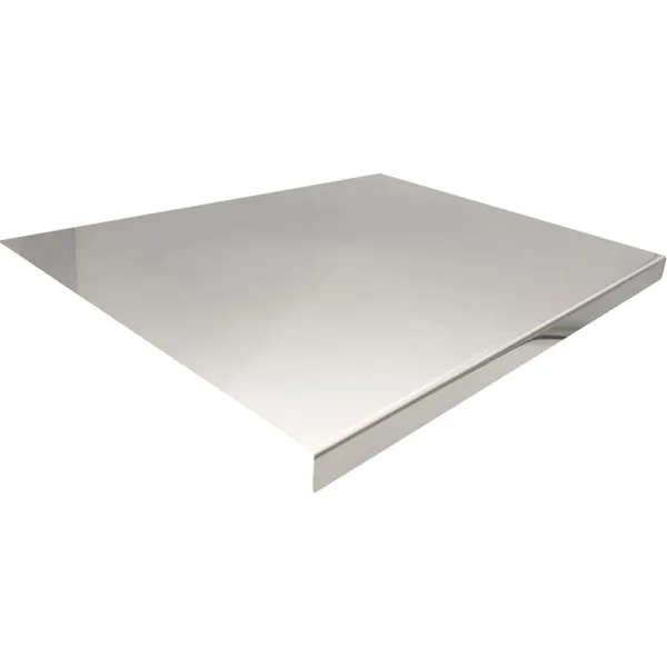 Plateau cuisson XXL acier inoxydable, planche à découper