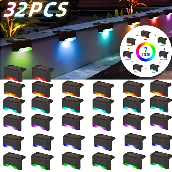32 ampoules LED solaires deck blanc chaud