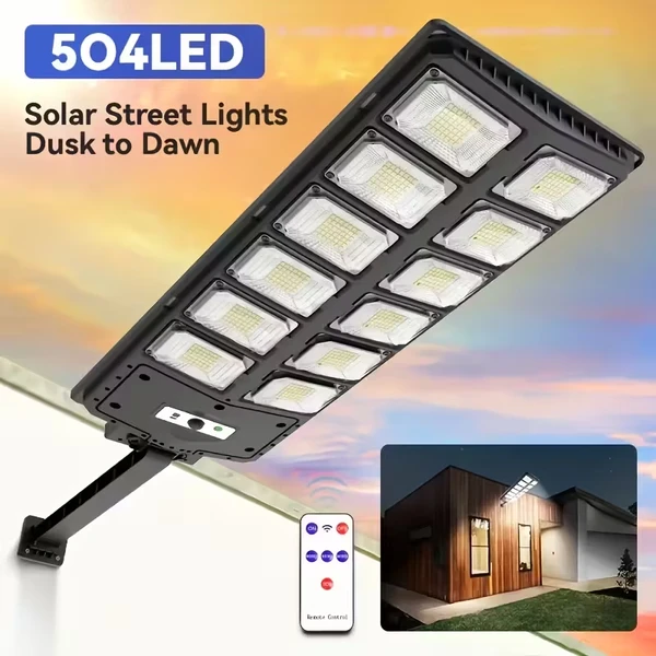 Lumière solaire rue DEL 800W 80000LM 8500K commercial extérieur
