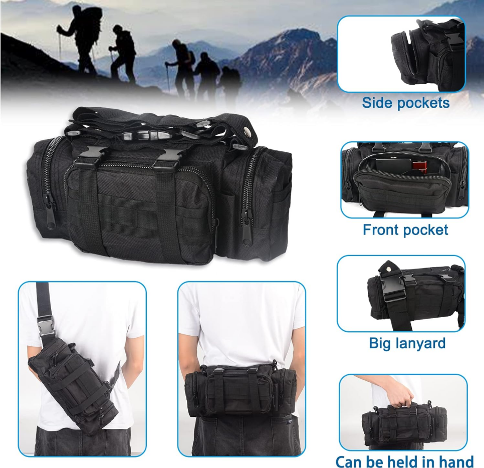 Organisateur siège arrière tactique universel 3 pcs