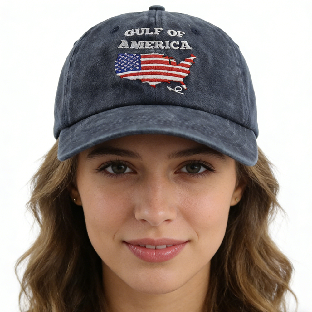 2pc casquette drapeau américain Gulf patriotique baseball