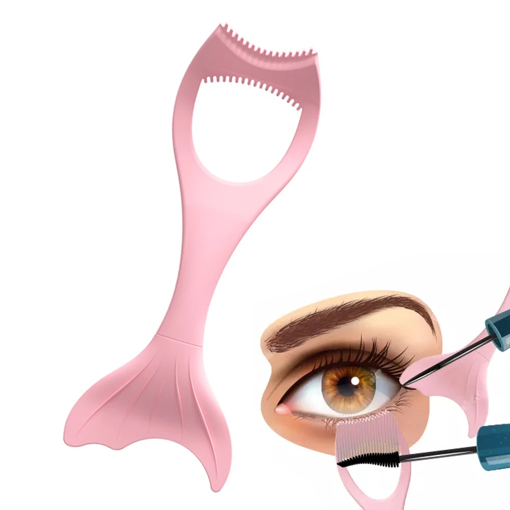 Guide Eyeliner, Outil Maquillage Sourcils, Rose et Noir