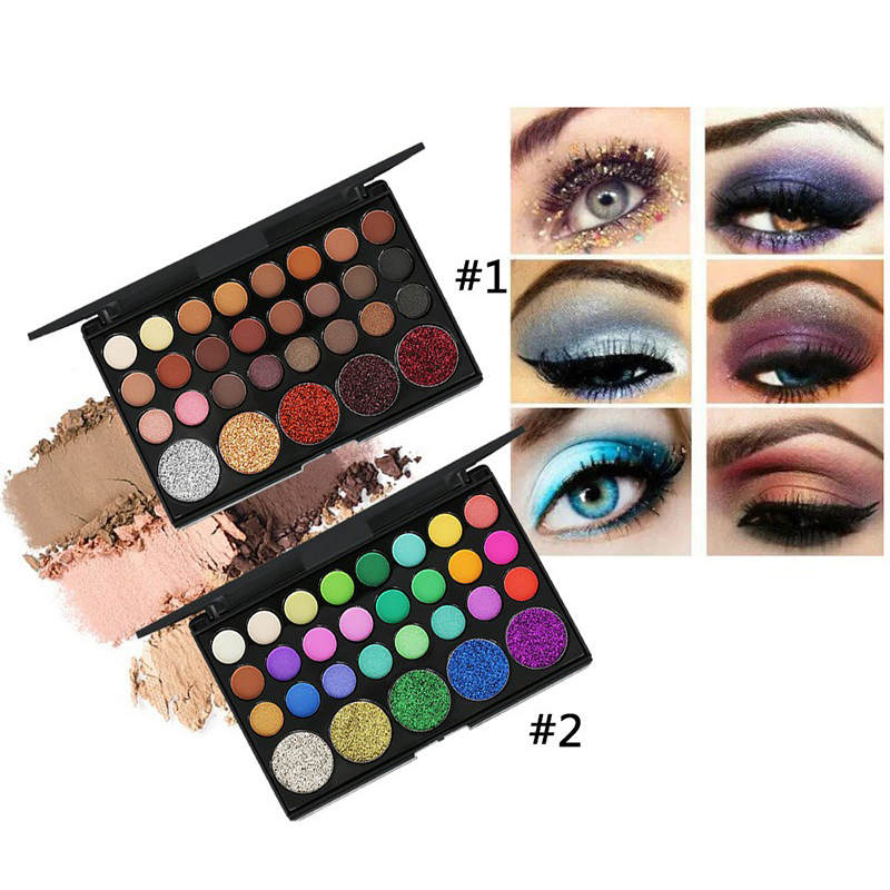 Palette fards 29 couleurs ensemble maquillage cosmétique