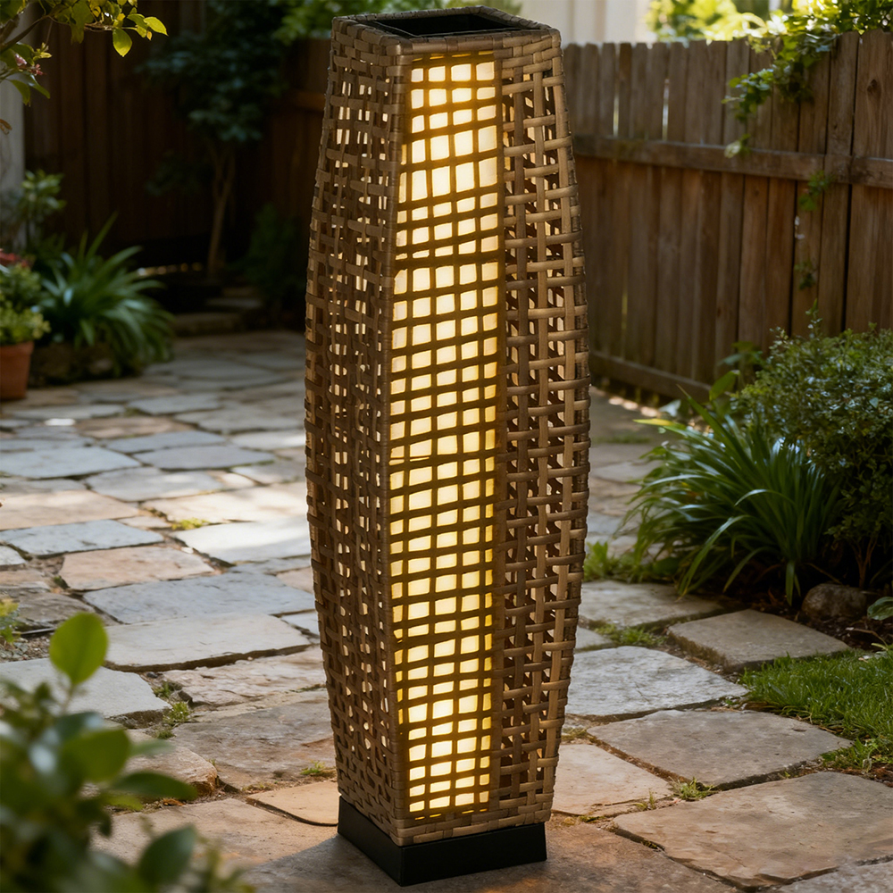 Lampe solaire extérieur lanterne allée éclairage