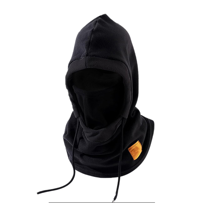 Tuque vélo hiver, cagoule polaire, équipement froid motoneige