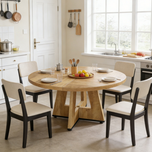 Table à manger ronde (table seulement)