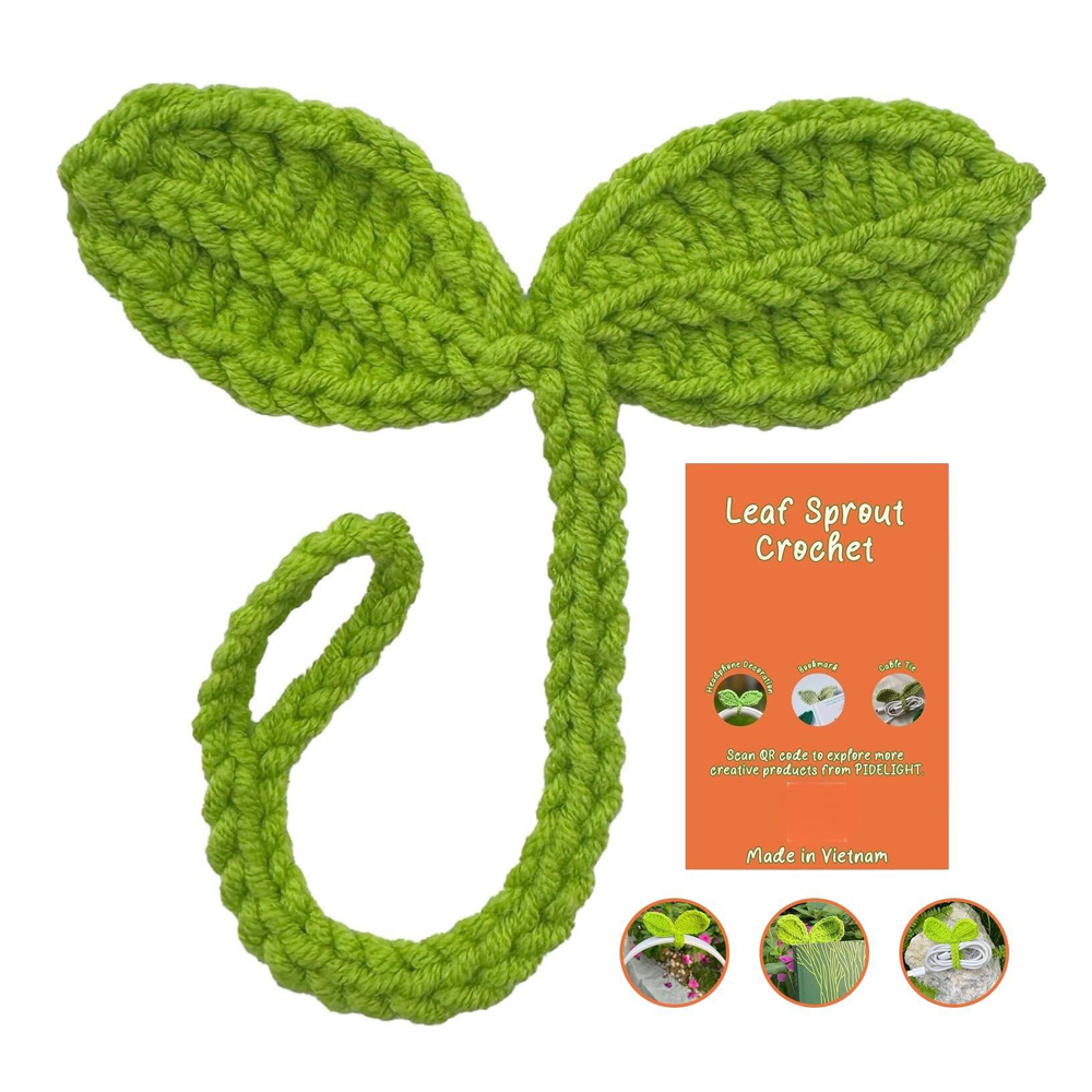 Marque-page feuille crochet chance multifonctionnel