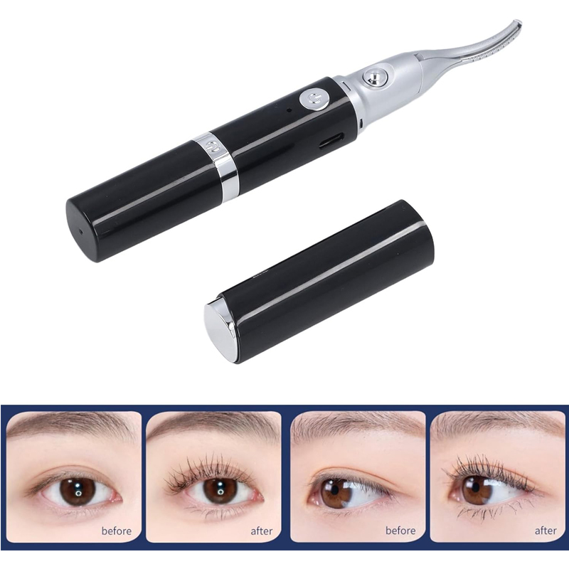 Boucleur électrique cils 2-en-1, chauffant, outil maquillage