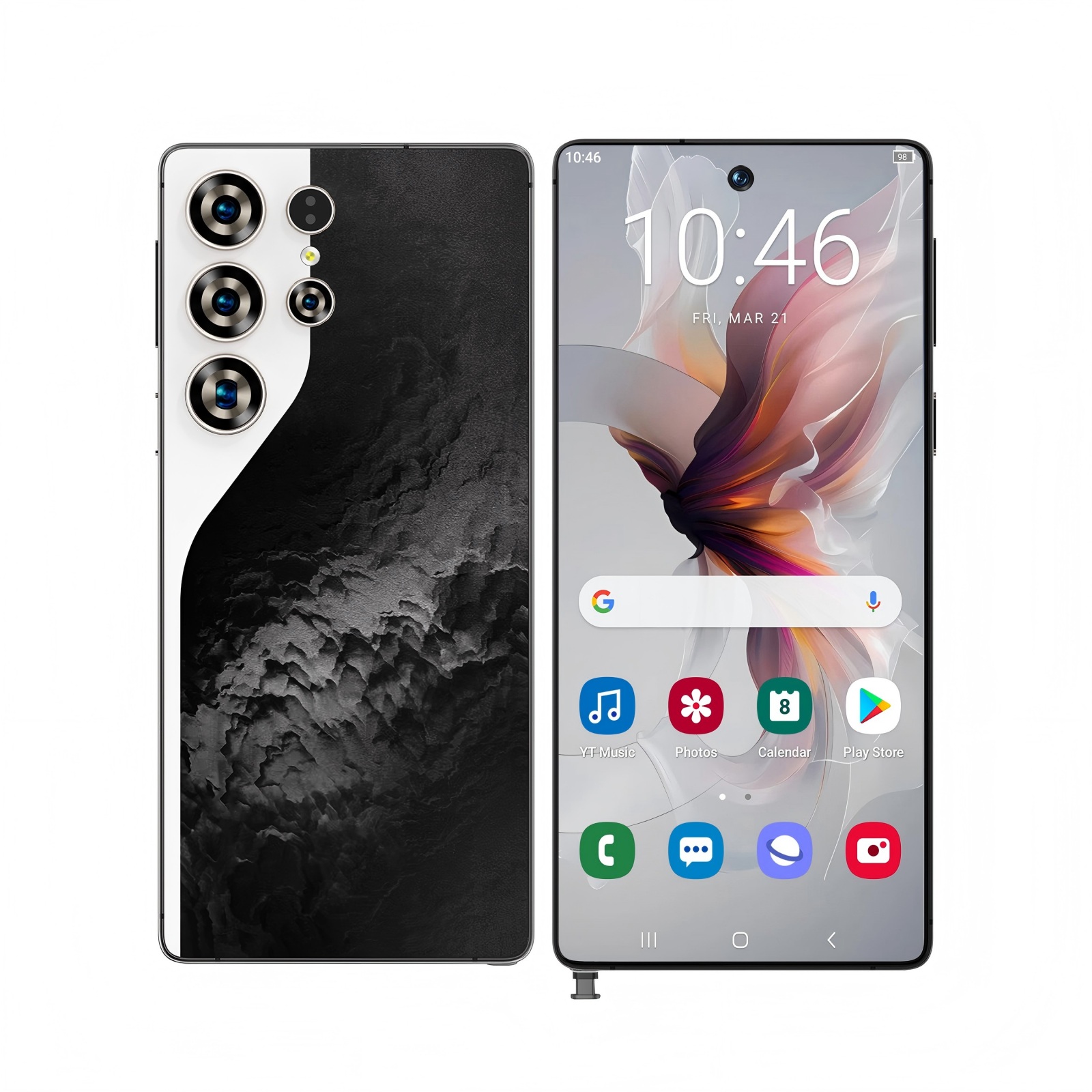 C26 Ultra 5G déverrouillé, 8GB RAM 256GB, Android 15, écran 6,9po