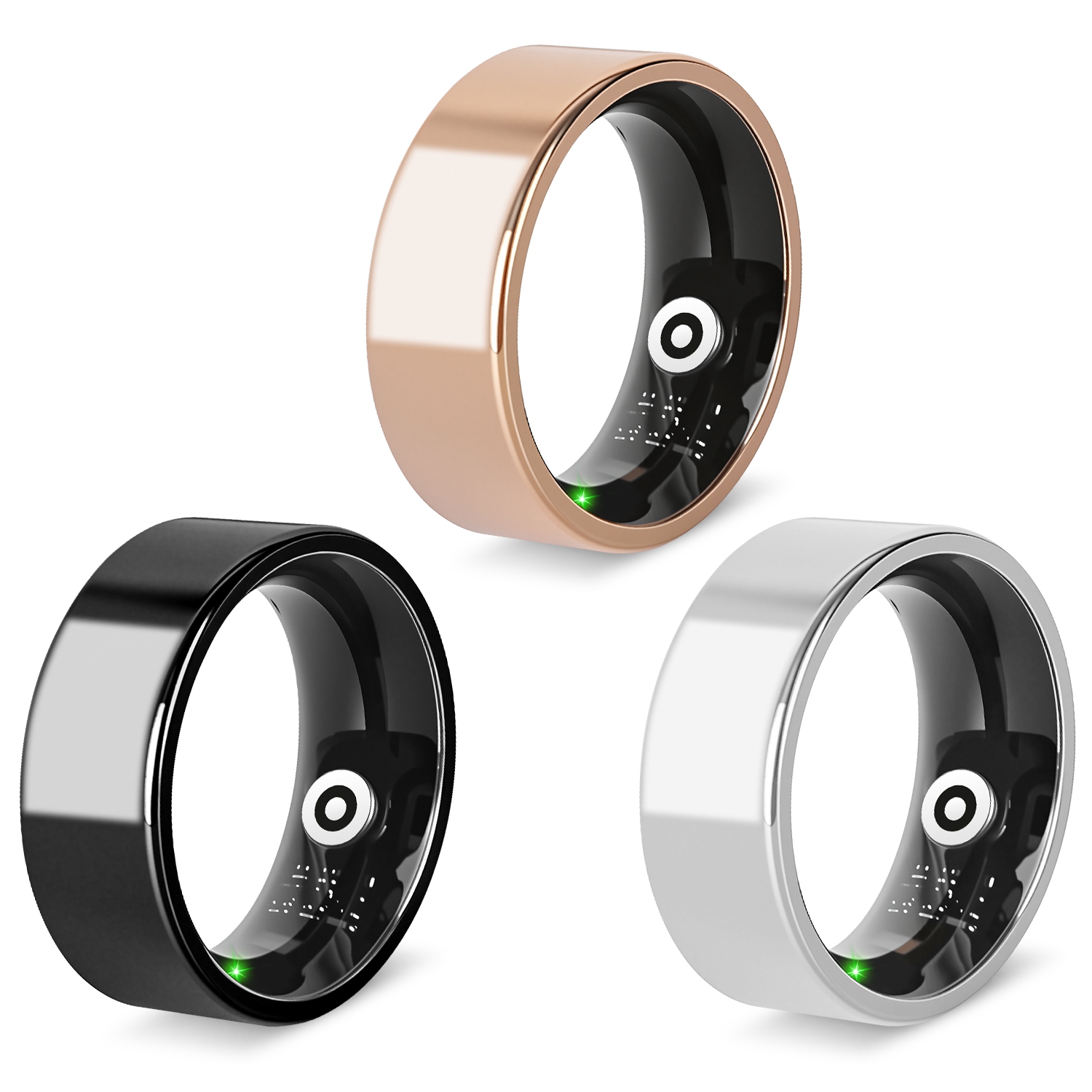 Bague intelligente suivi santé sommeil stress batterie 7 jours