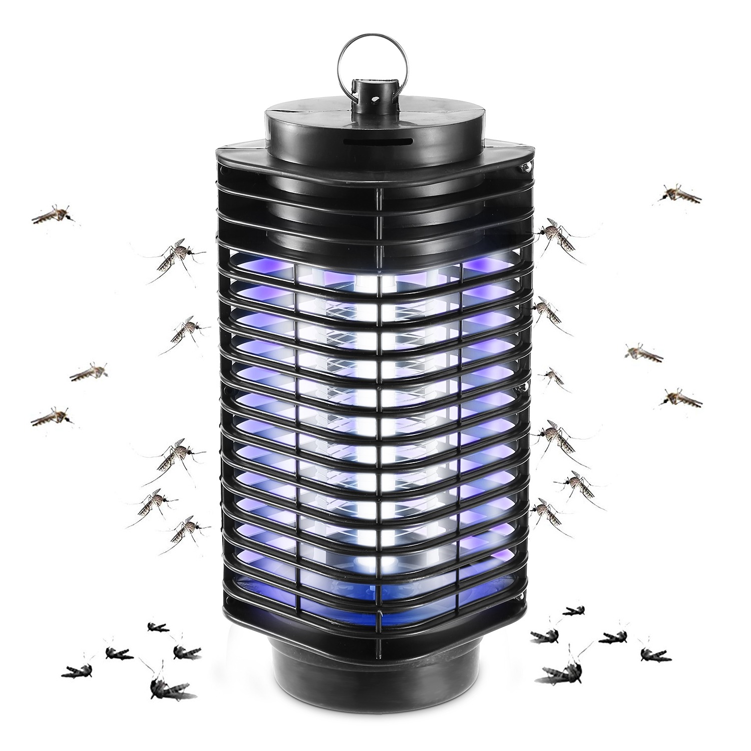 Tueur insectes électrique UV, piège moustiques mouches, inodore silencieux