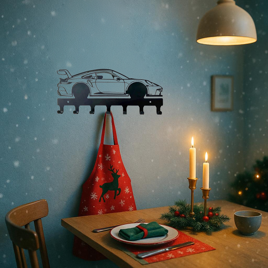 Porte-clés voiture sport support mural décor maison